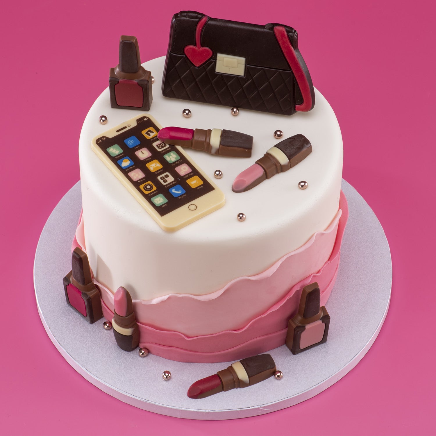 DECORAÇÃO BATOM CHOCOLATE DE LEITE 73X20CM