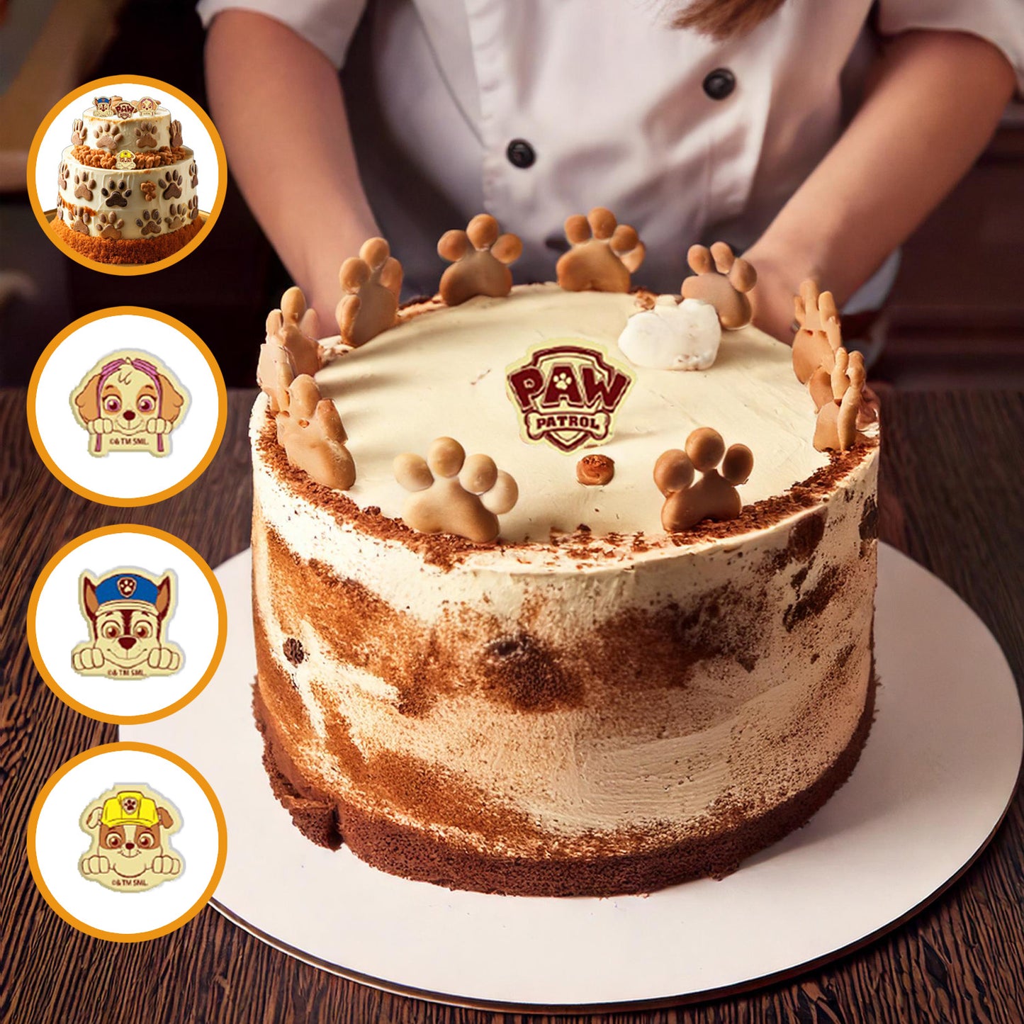 ASSORTITI PAW PATROL CIOCCOLATO BIANCO 27,5X31MM