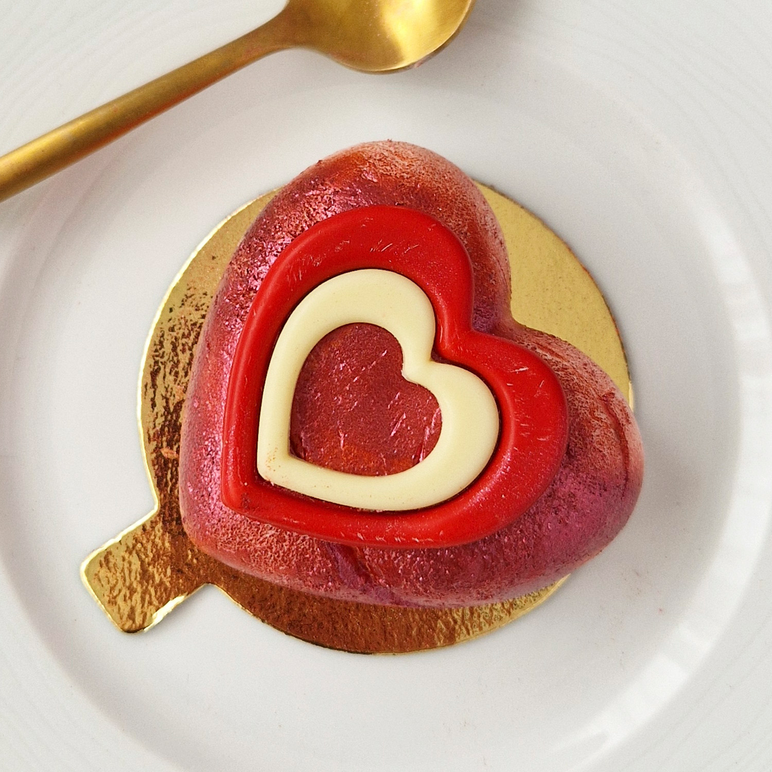 CUORI DI CIOCCOLATO BIANCO ASSORTITI 37-53 MM