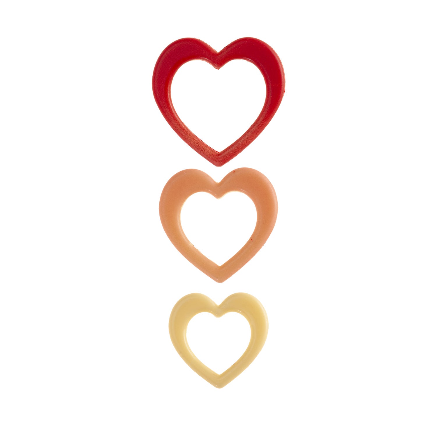 SURTIDO CORAZONES CHOCOLATE BLANCO 37-53MM