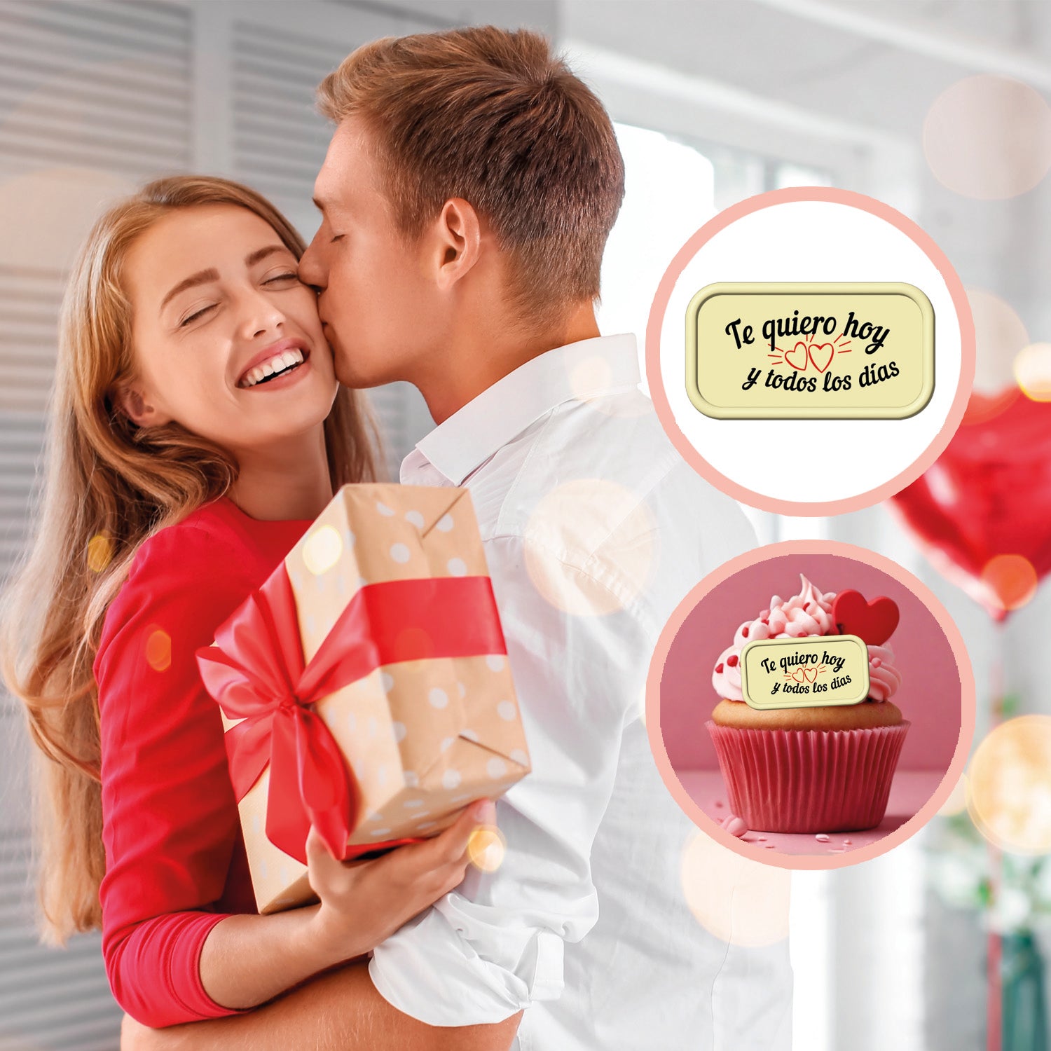 RECTANGULAR PLATE CHOCO WHITE TQ EVERYDAY 54X29MM