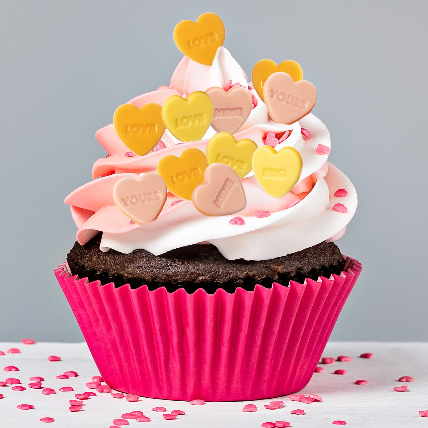 MESSAGGI D'AMORE A CUORE ASSORTITI Ø 27 MM