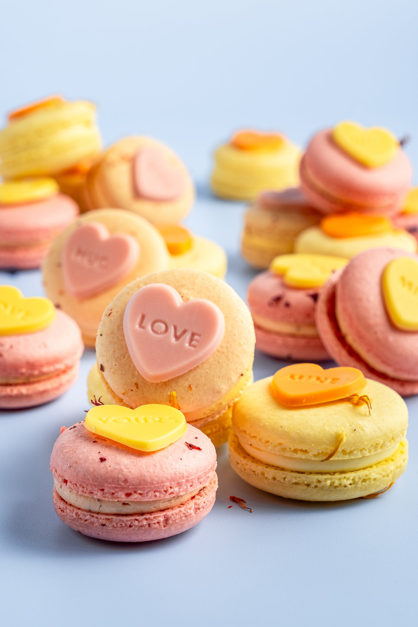 MESSAGGI D'AMORE A CUORE ASSORTITI Ø 27 MM