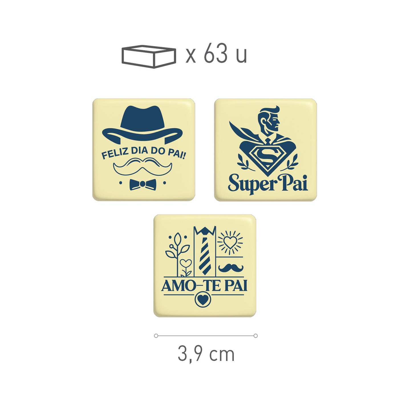 WHITE CHOCOLATE FATHER'S DAY SIGN PORTUGAL 2