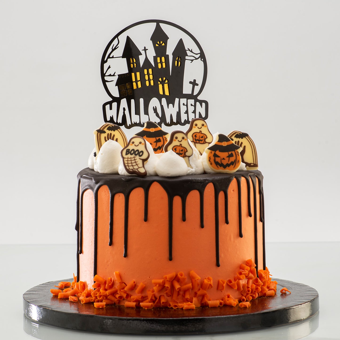 SURTIDO HALLOWEEN FANTASMAS, TUMBA Y CALABAZA - 32 UDS