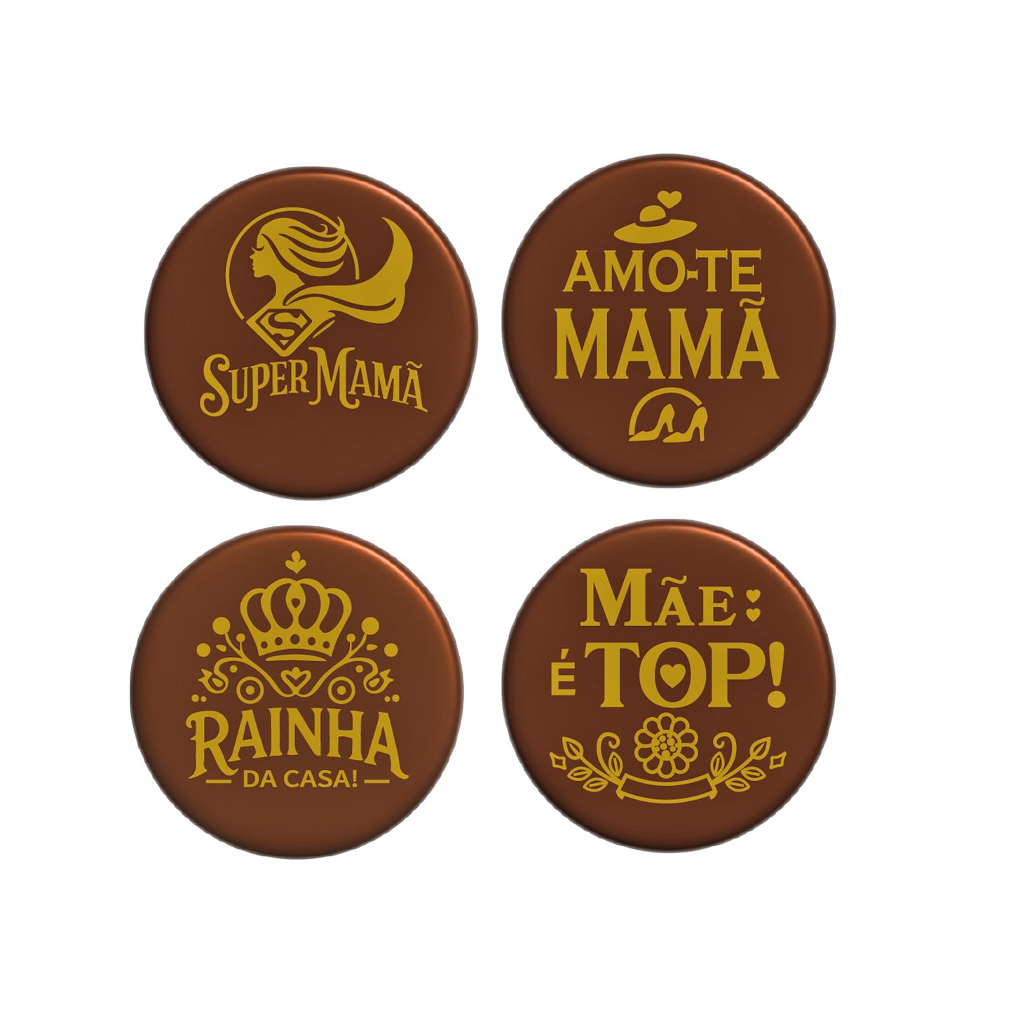  ASSORTMENT MOTHER'S DAY PORTUGAL BLACK CHOCOLATE 72 UNITS