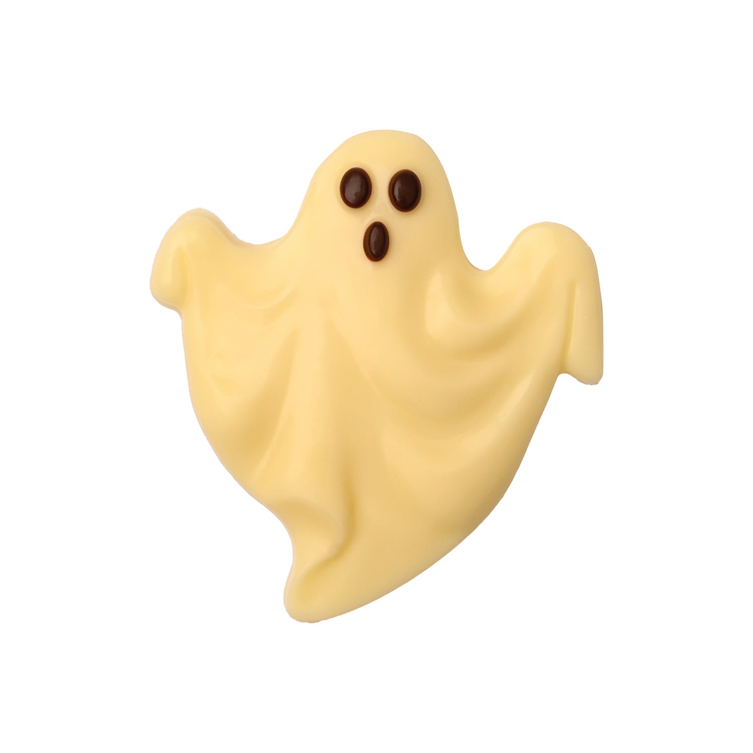 DECORACION CHOCOLATE BLANCO FANTASMA HALLOWEEN 120 UDS