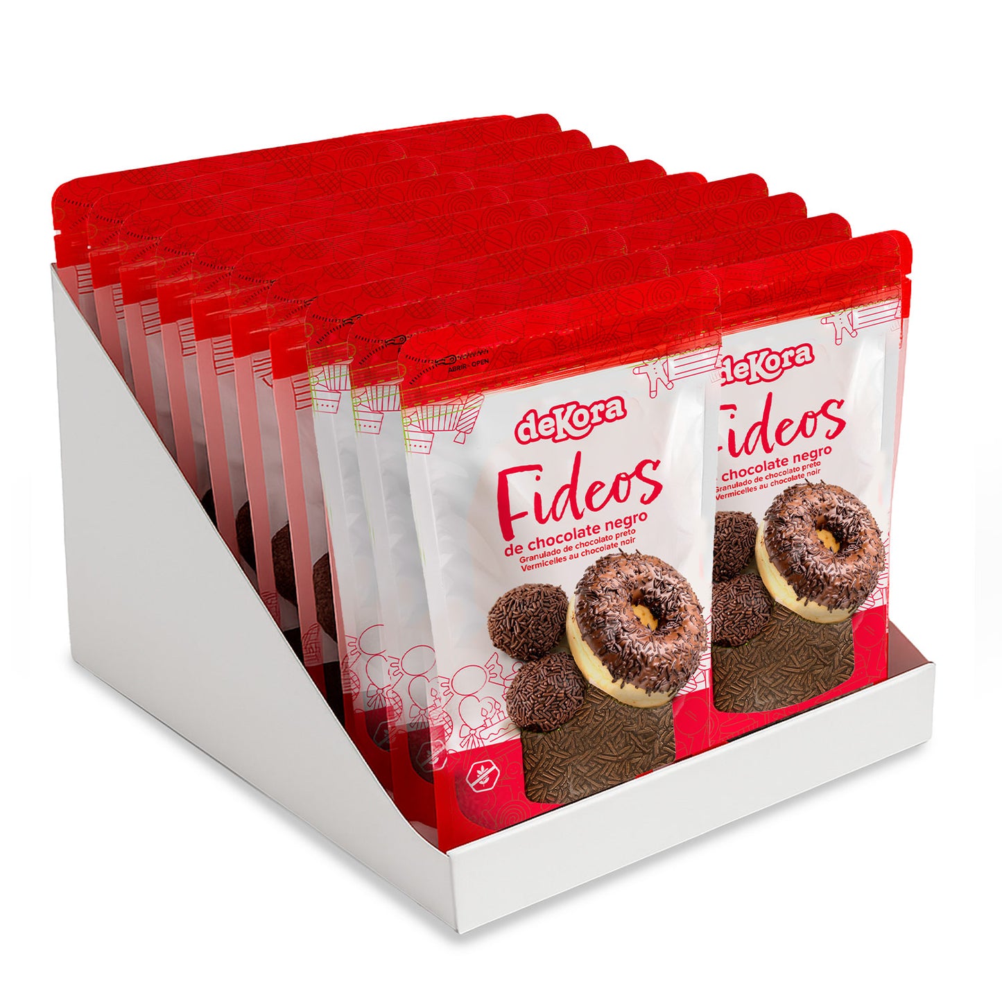 FIDEOS DE CHOCOLATE 100 GR
