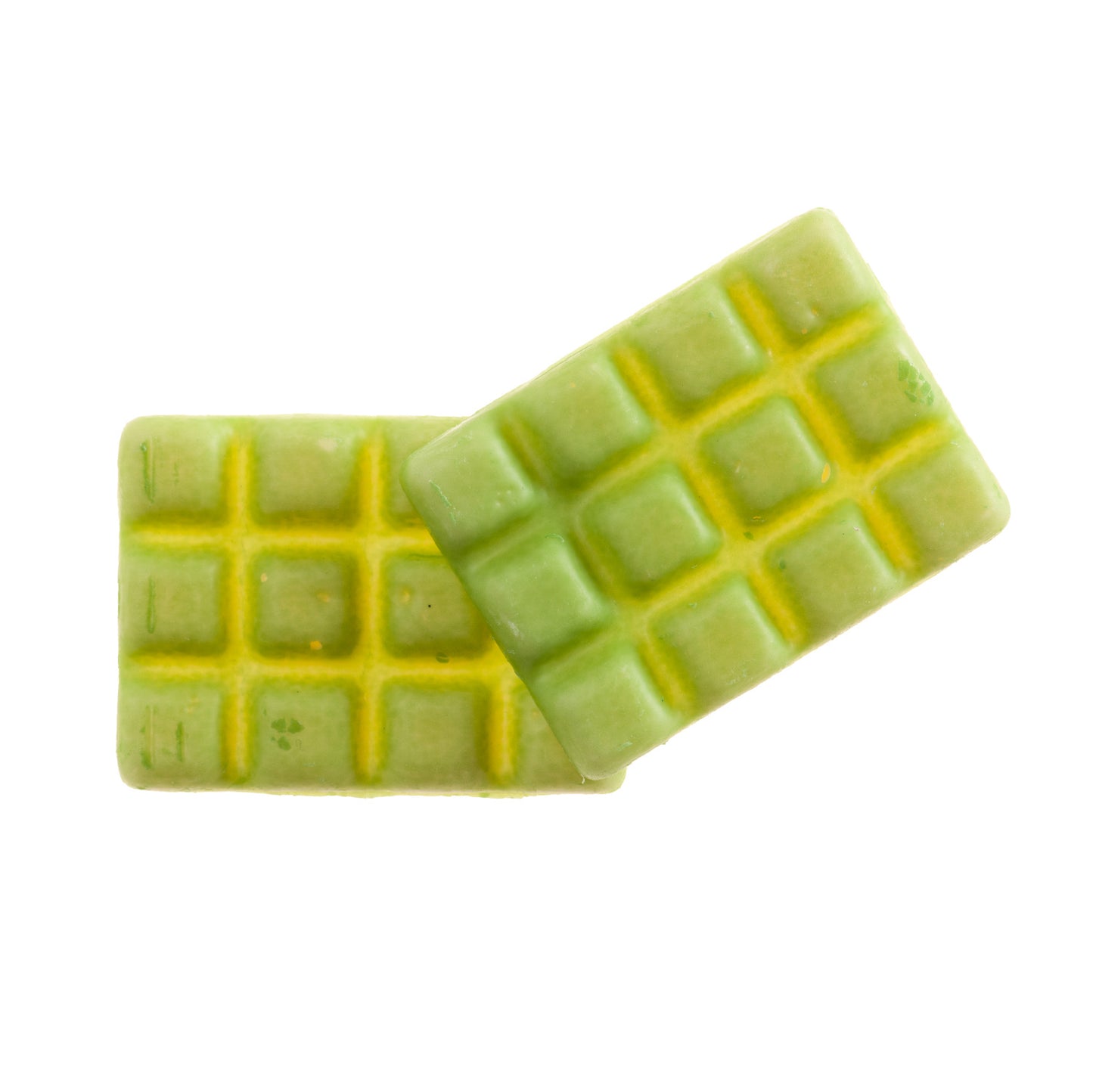  TABLETTA CHOCO BLANCO PISTACHO 35X26MM - 36 UDS