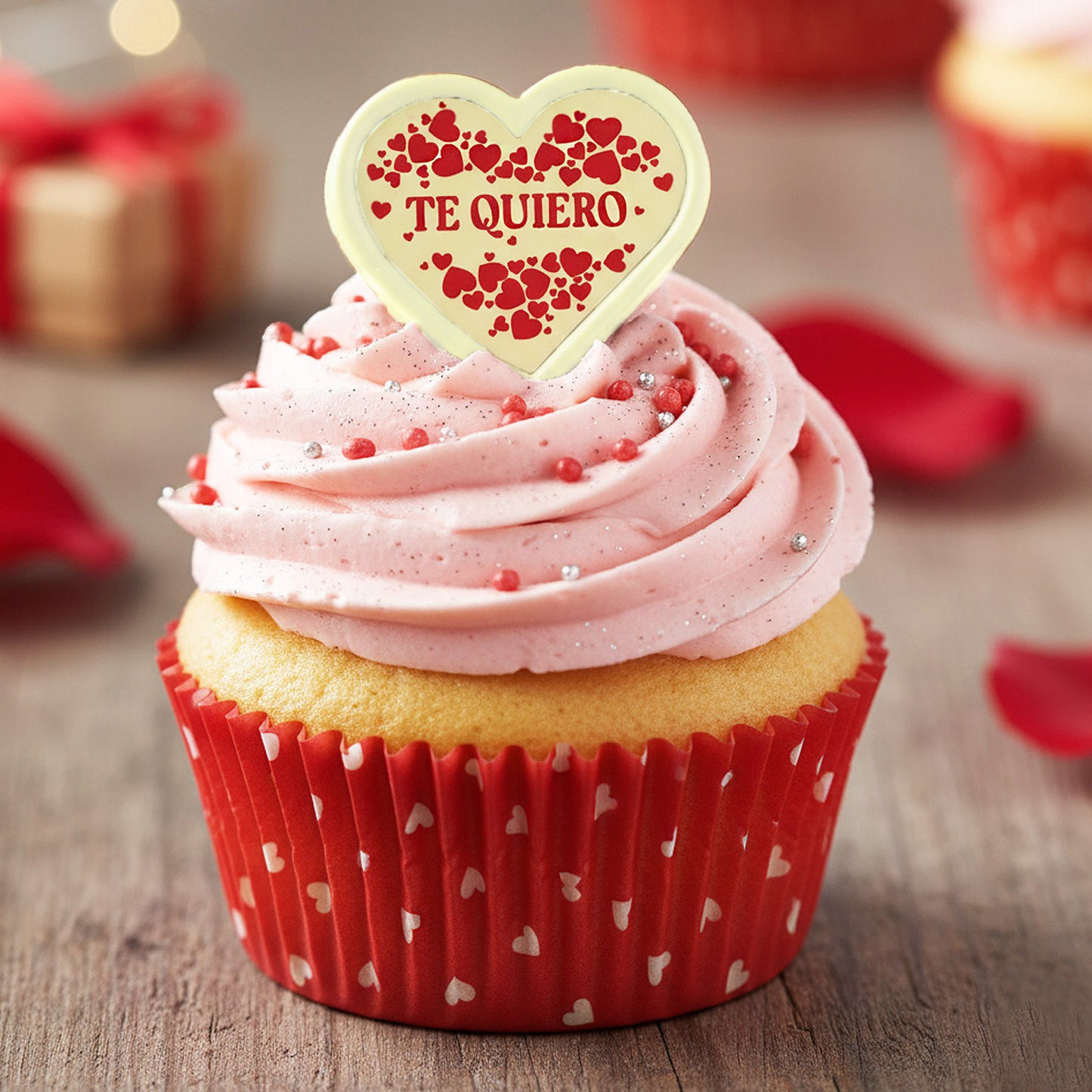 CARTELLO BIANCO CHOCO I LOVE YOU 40X35 MM