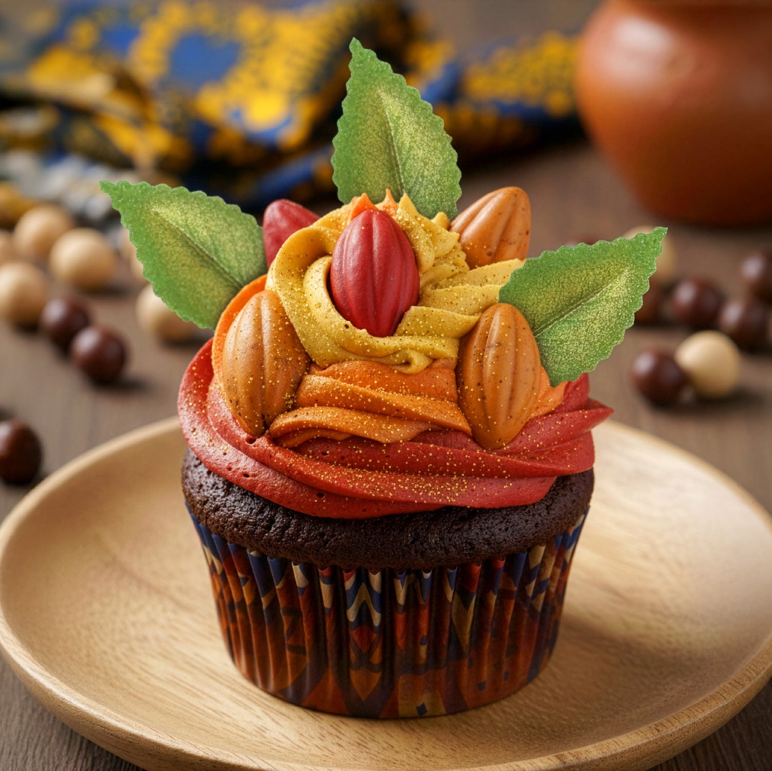 CACAO FRUTTA CIOCCOLATO BIANCO 2D 31X17 MM - 65 UNITÀ