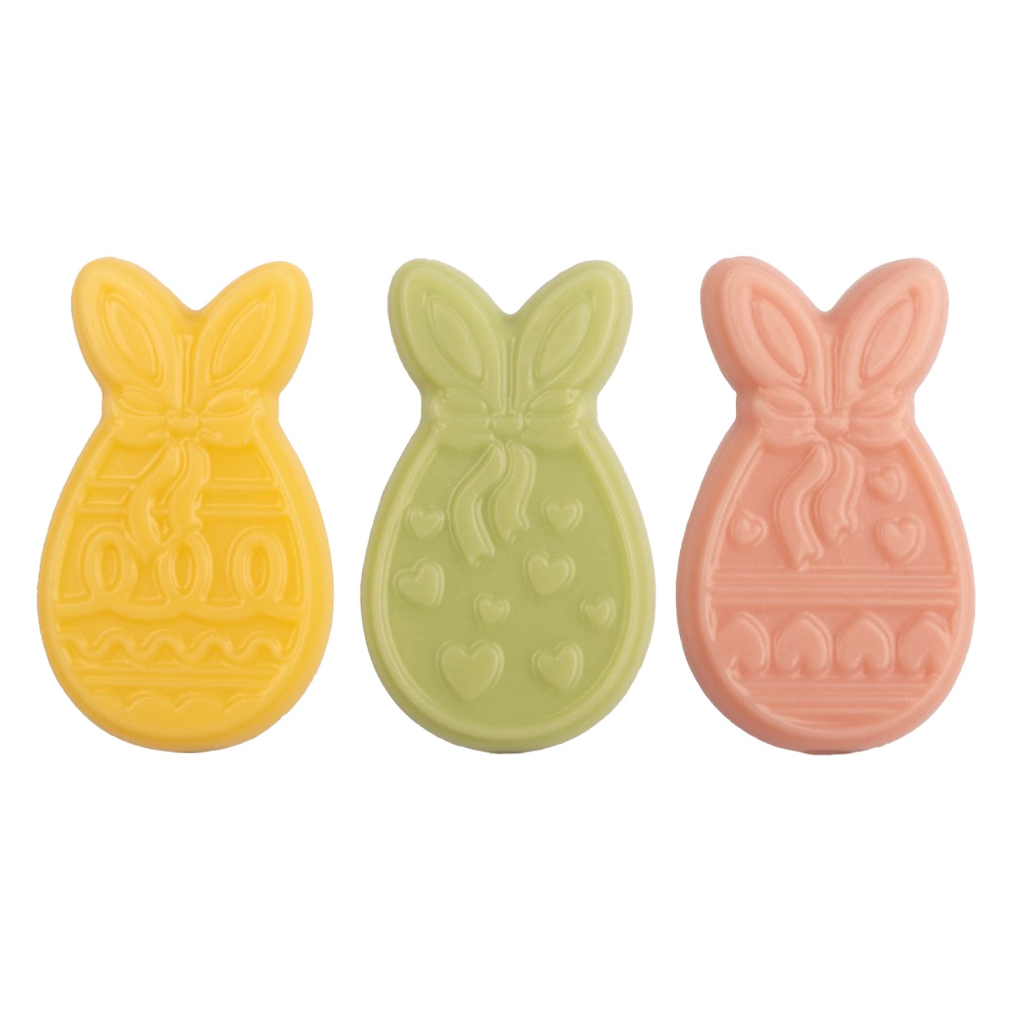 DECOR CHOCO BRANCO SORT COELHOS PASTEL 3MOD 240UN