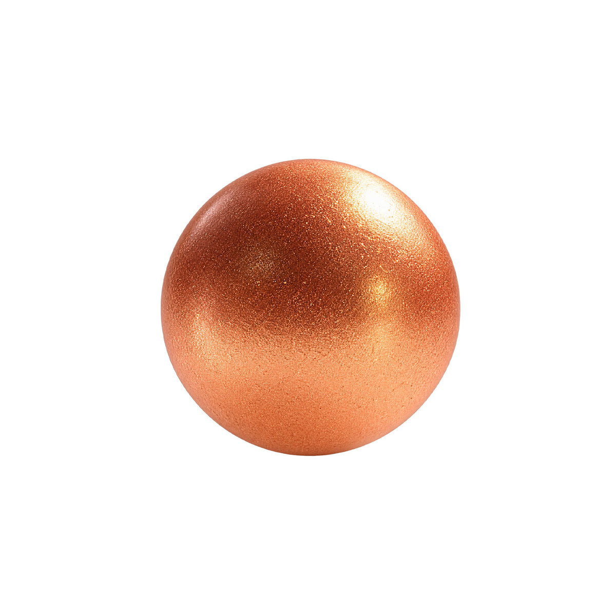 DECORAZIONE CIOCCOLATO BIANCO MINI SFERE BRONZO 416 UNITÀ