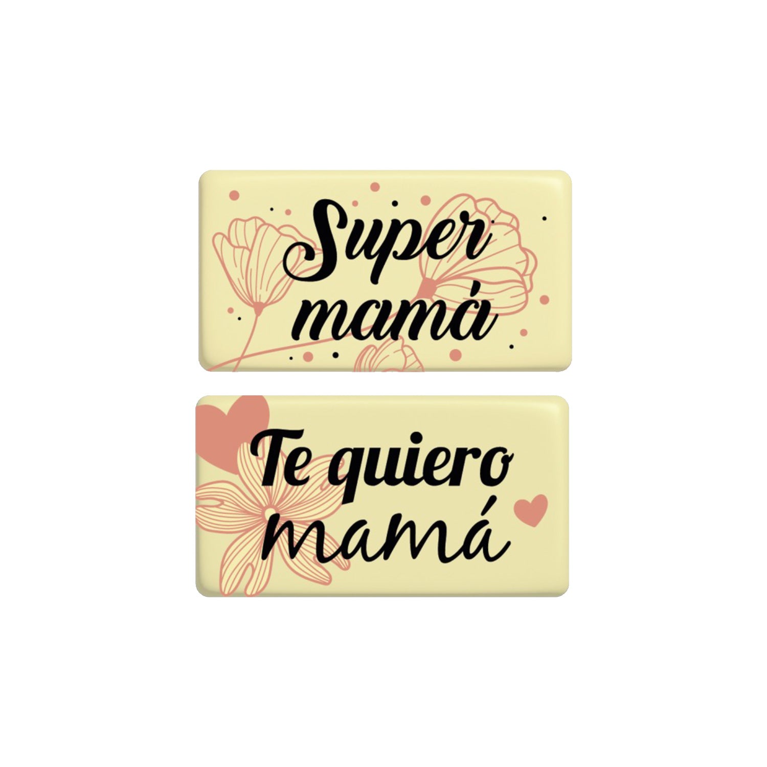 LETRERO CHOCO BLANCO SURTIDO 2 MOD SUPER MAMA 60UDS