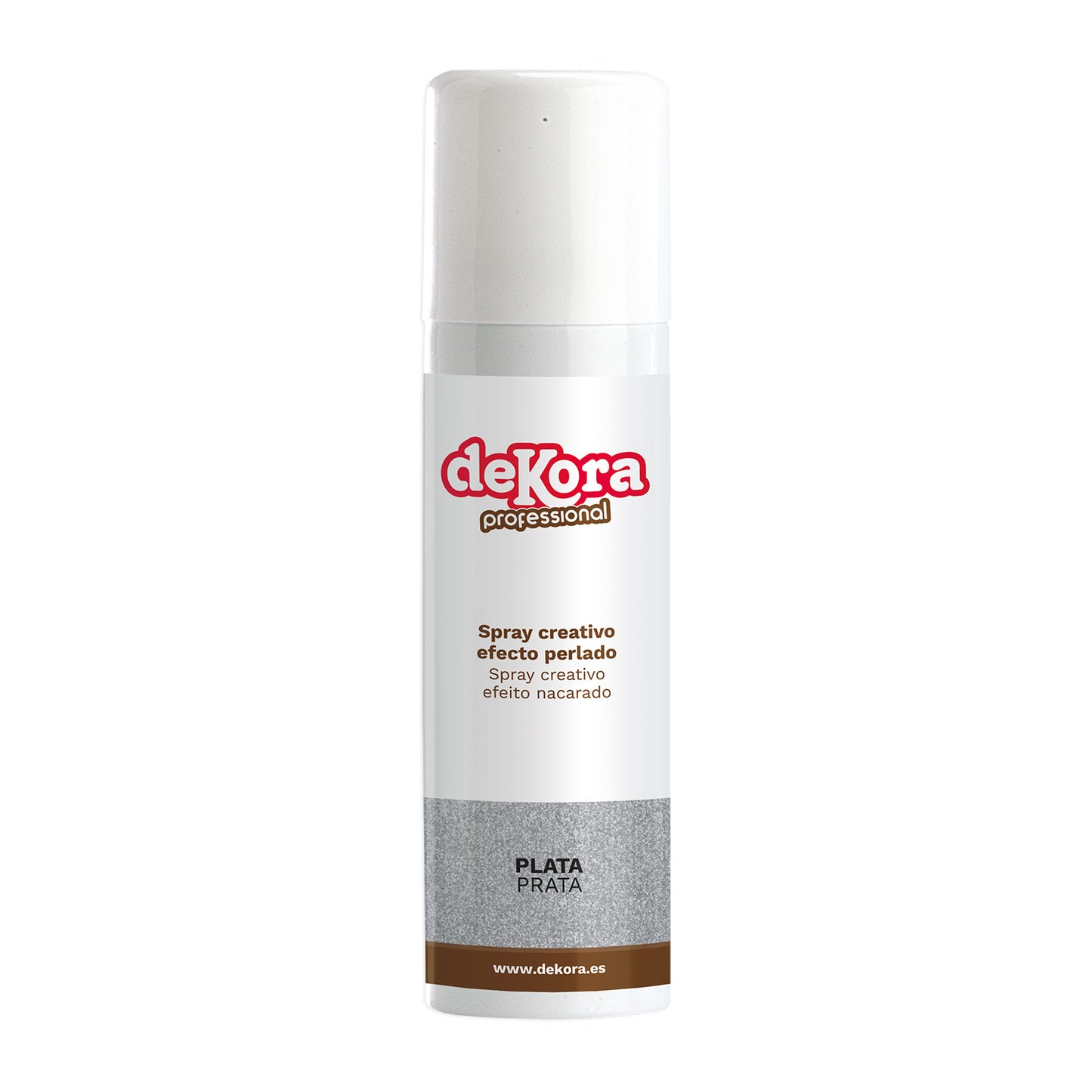 PEARLESCENT SILVER SPRAY 250ML E171-FREE