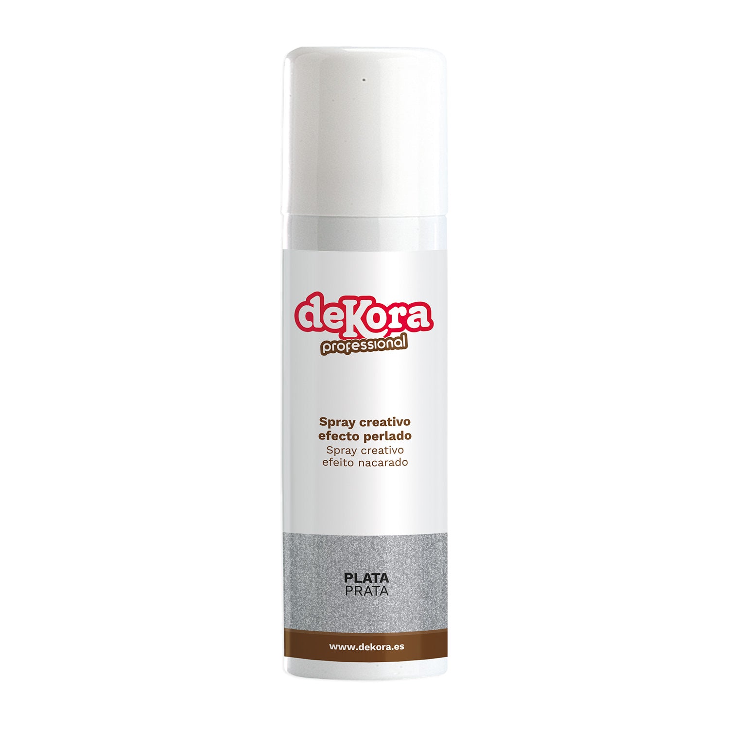 PEARLESCENT SILVER SPRAY 250ML E171-FREE