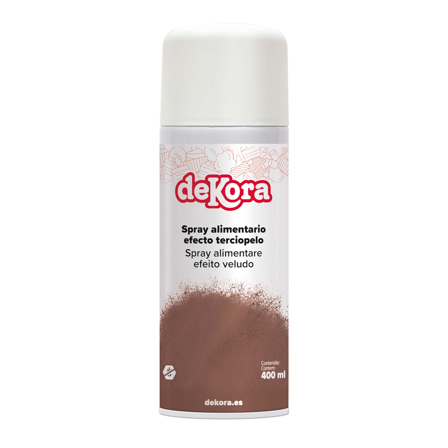 SPRAY MARRÓN ATERCIOPELADO 400ML