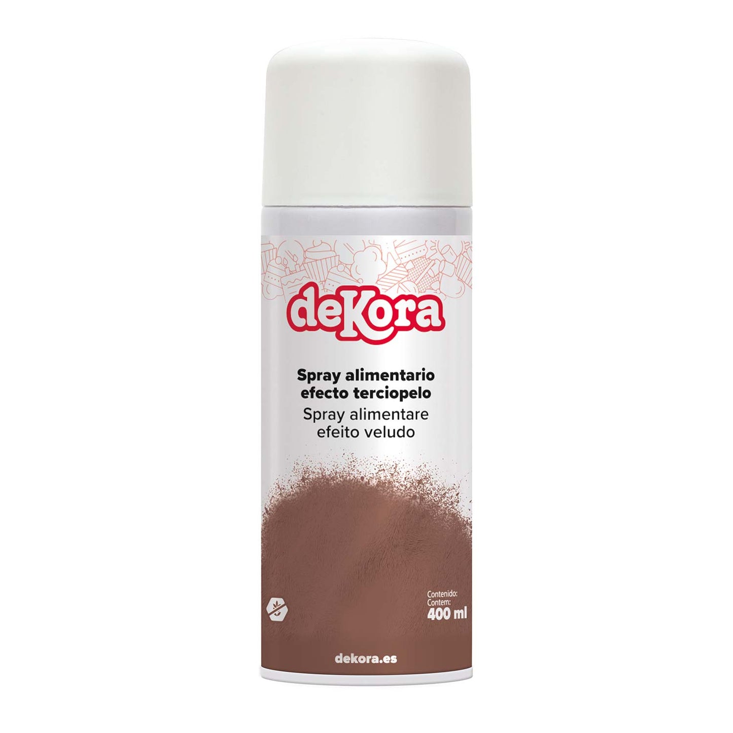 SPRAY MARRÓN ATERCIOPELADO 400ML