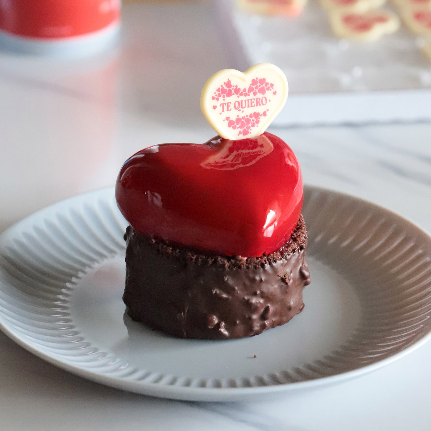 SPRAY DE GLACÊ VERMELHO 280G