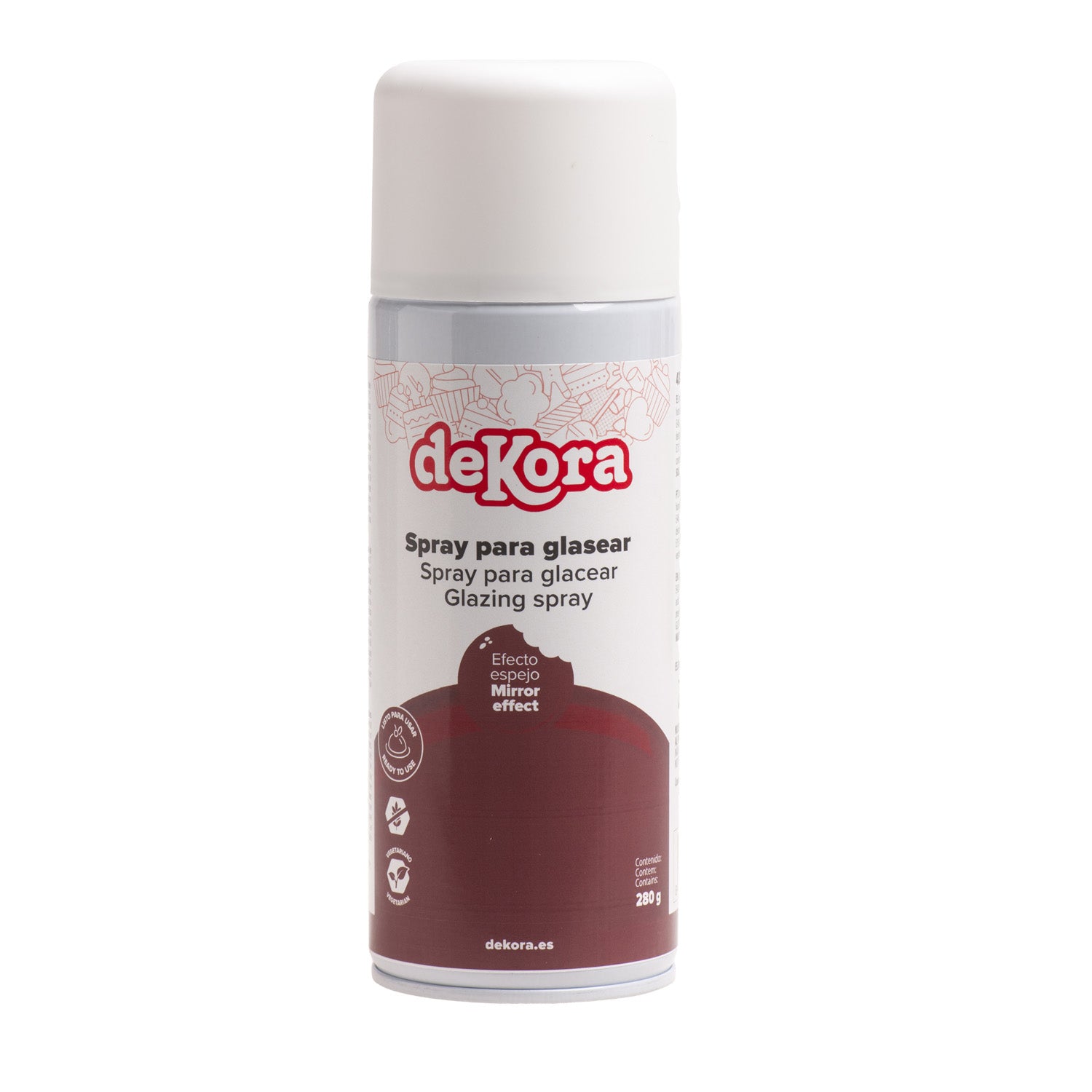 SPRAY GLAZE MARRÓN CHOCOLATE 280G