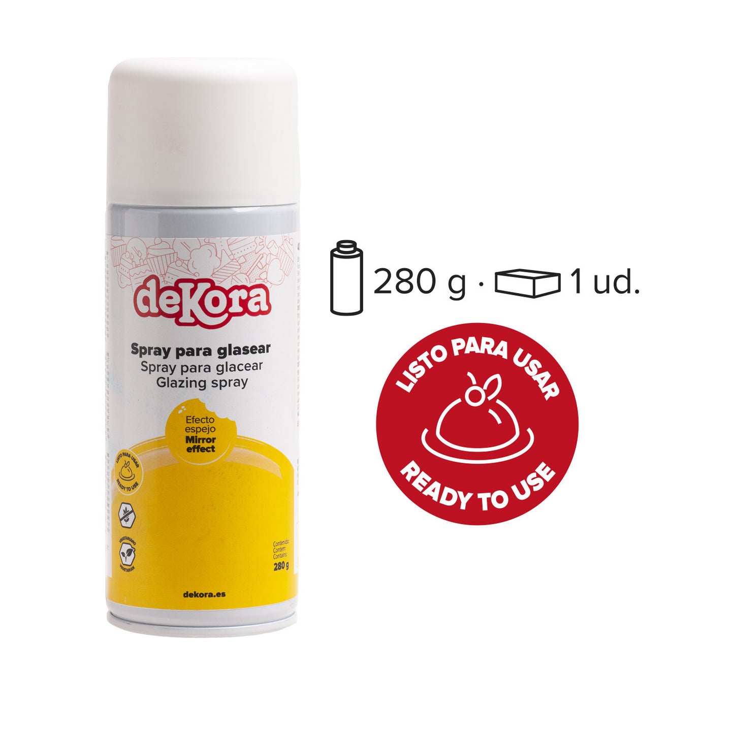 YELLOW GLAZE SPRAY 280G