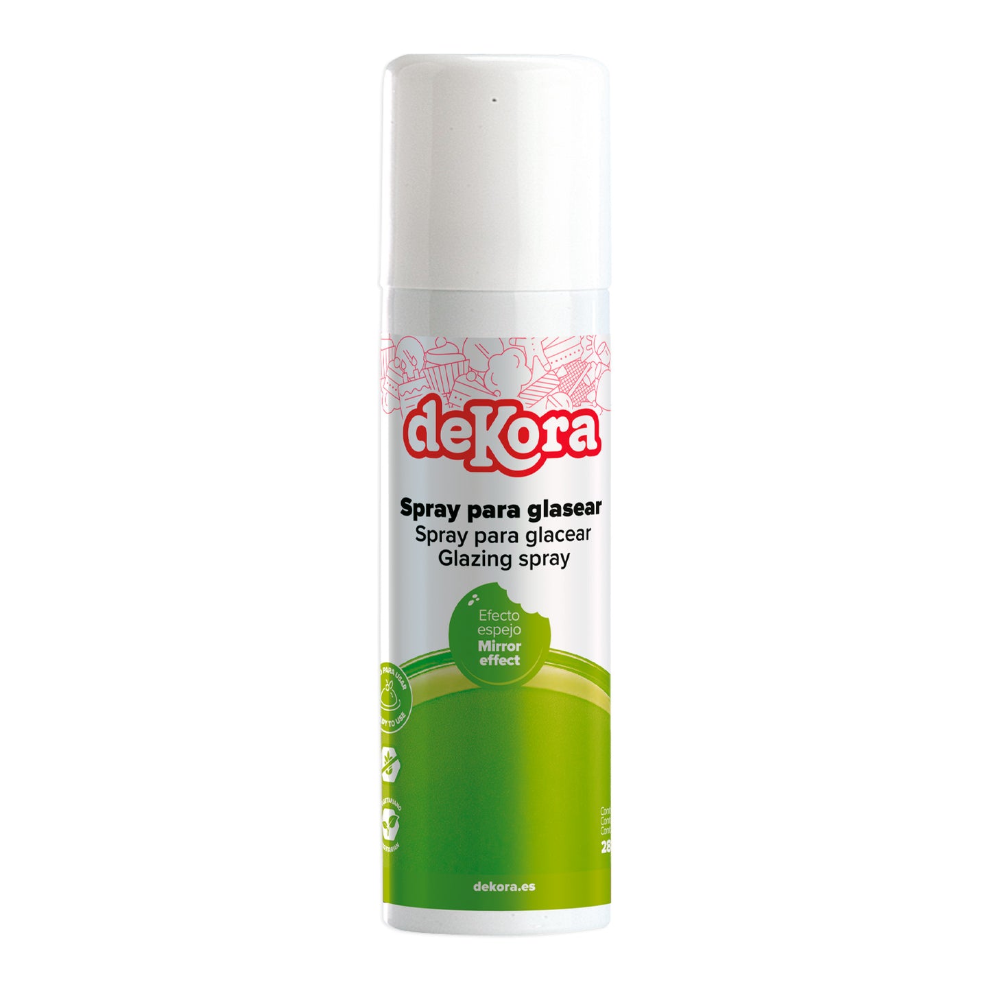SPRAY GLAZE VERDE PISTACHO AZF 280G