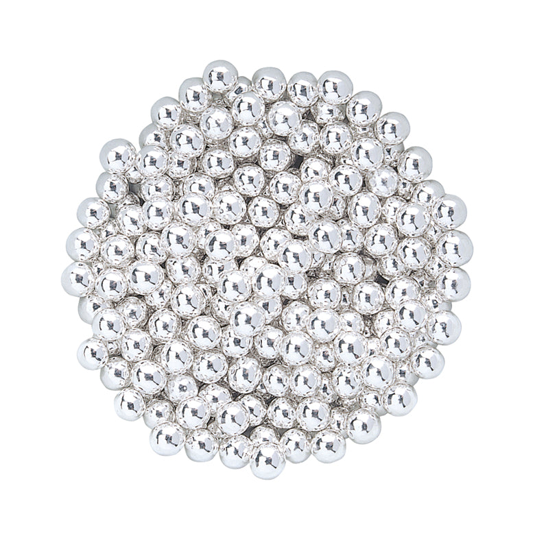SUGAR PEARLS SILVER Ø 0.6CM 500GR