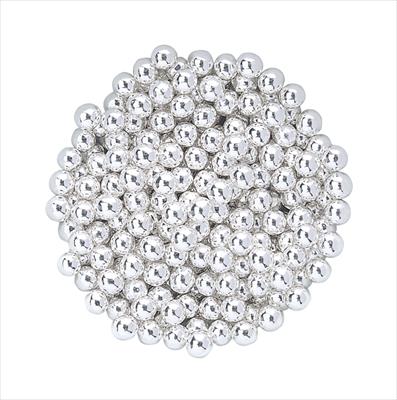 SUGAR PEARLS SILVER Ø 0.6CM 4KG