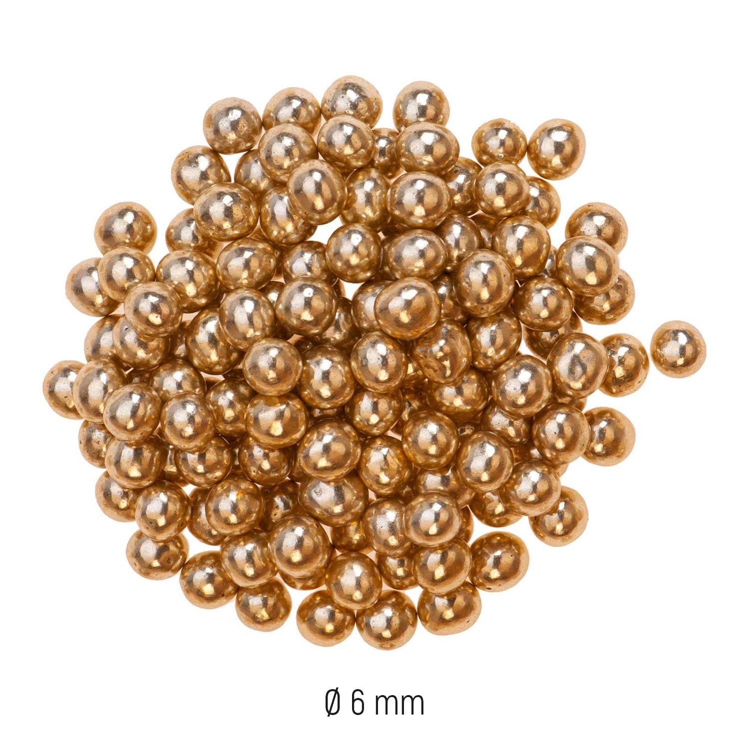 MINI PERLAS CHOCOLATE CRISPY ORO Ø 0.6CM 350GR
