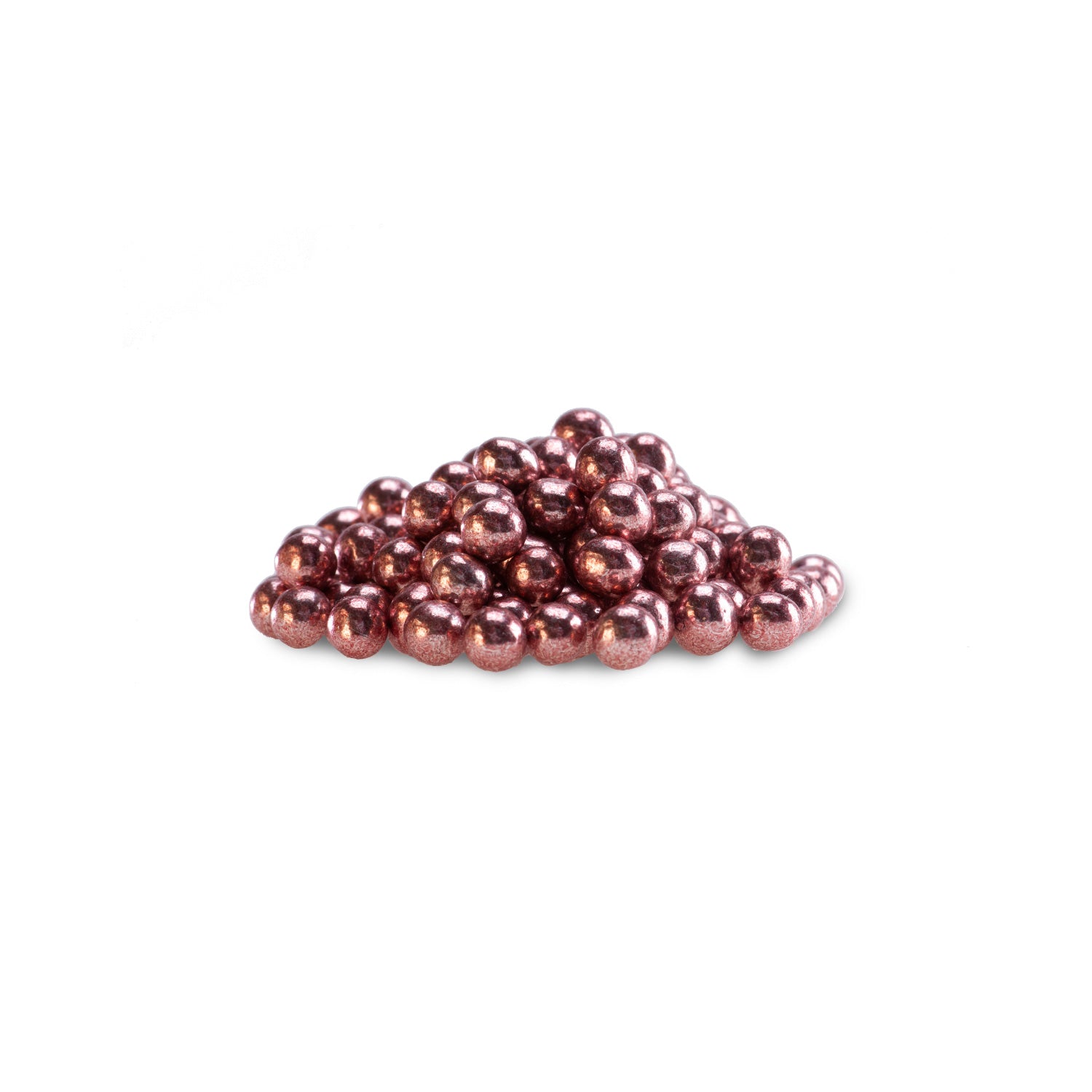 CHOCOLATE CRISPY MINI PEARLS OLD PINK Ø 0.6CM 350GR