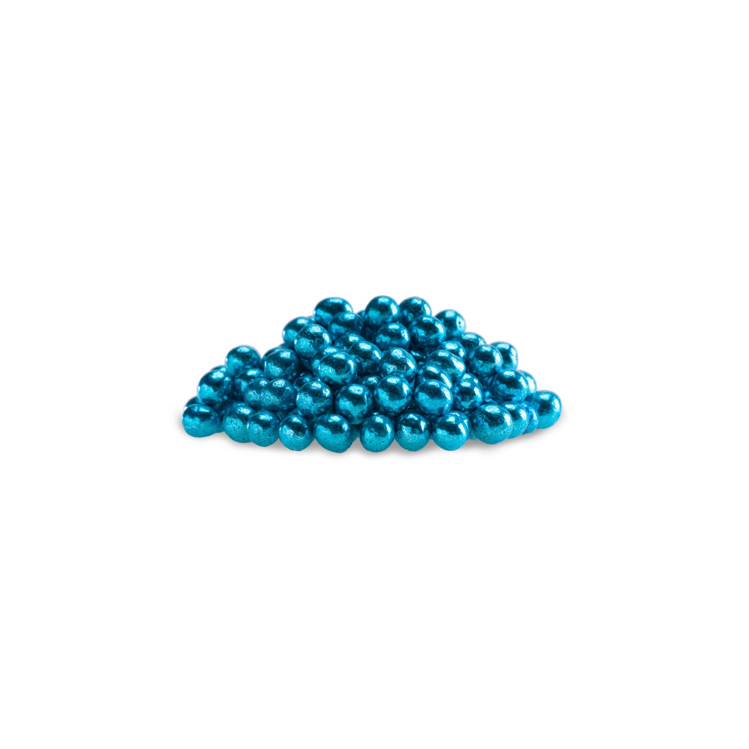 CHOCOLATE CRISPY MINI PEARLS BLUE Ø 0.6CM 350GR
