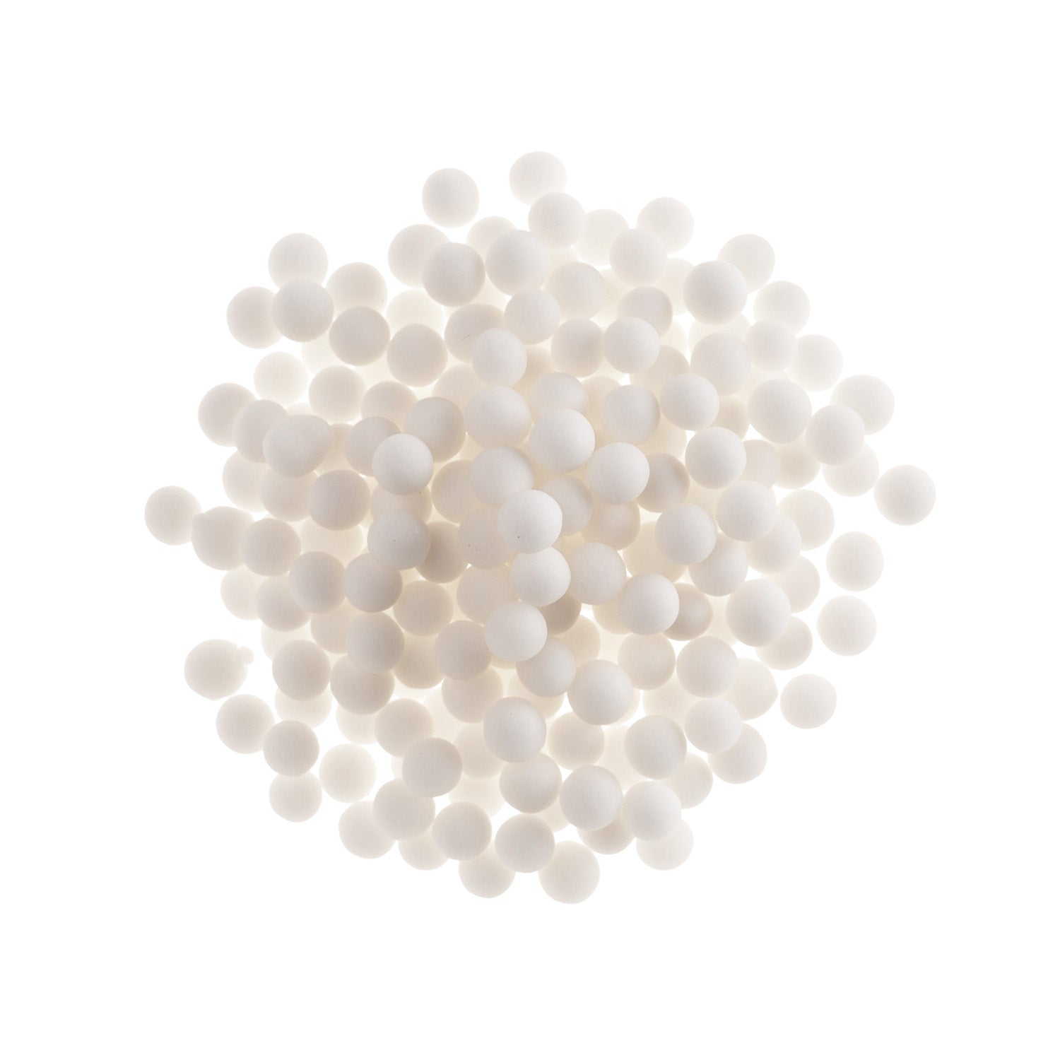 WHITE SUGAR PEARLS Ø 0.5CM 450GR