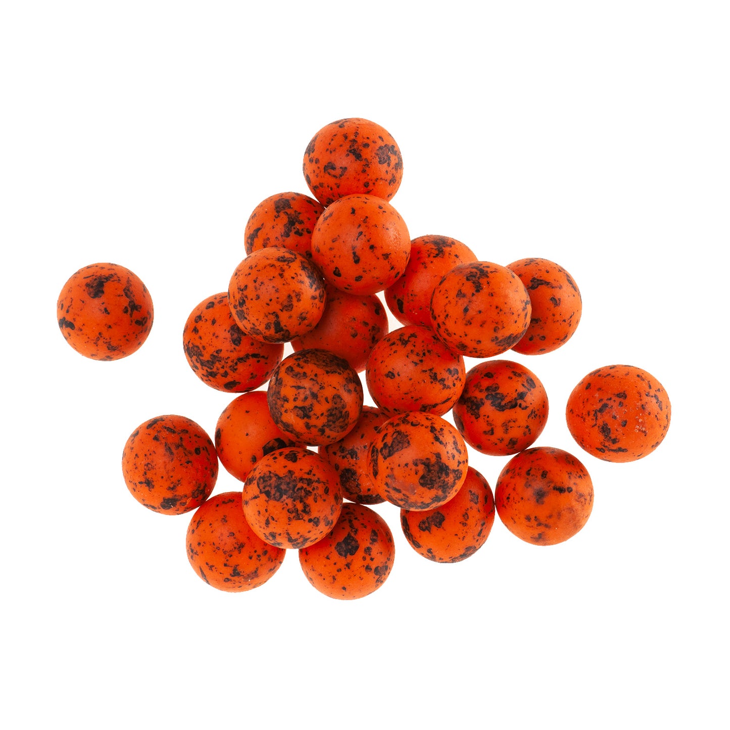 PERLE DI ZUCCHERO CROCCANTI ARANCIONI E NERE Ø1,7-2CM 176G