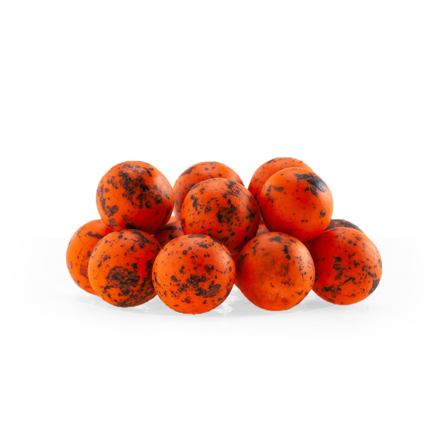 PERLE DI ZUCCHERO CROCCANTI ARANCIONI E NERE Ø1,7-2CM 176G