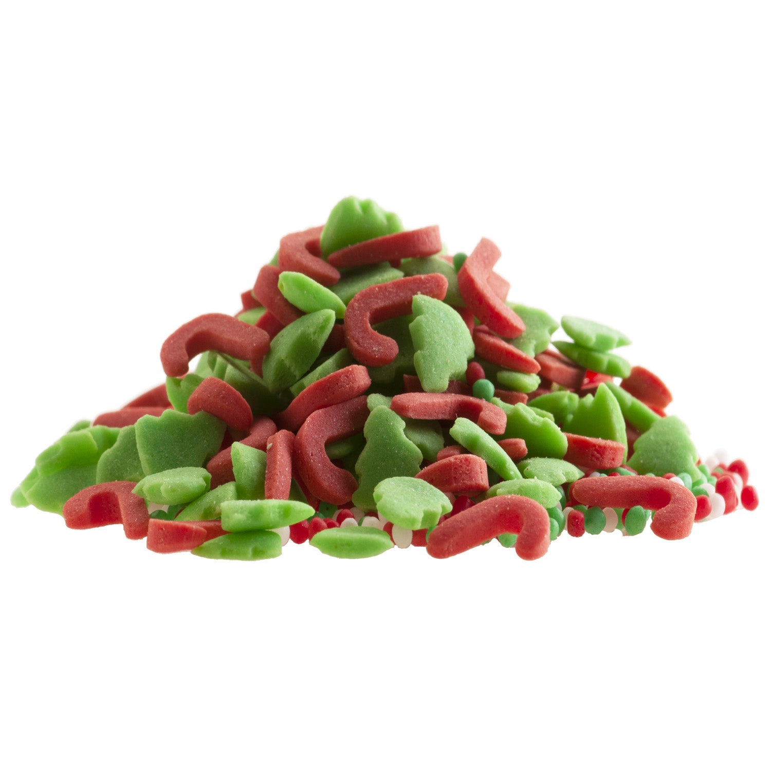 SPRINKLE MIX DE GRANULADOS DE NATAL VERMELHO E VERDE 100G