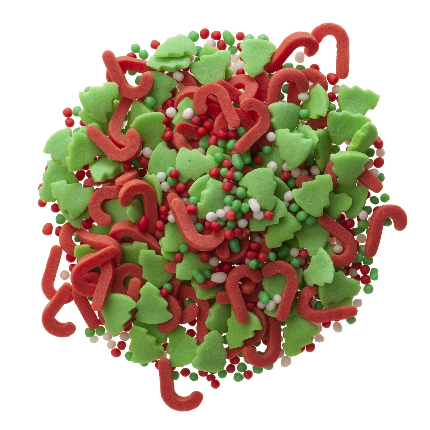 SPRINKLE MIX DE GRANULADOS DE NATAL VERMELHO E VERDE 100G