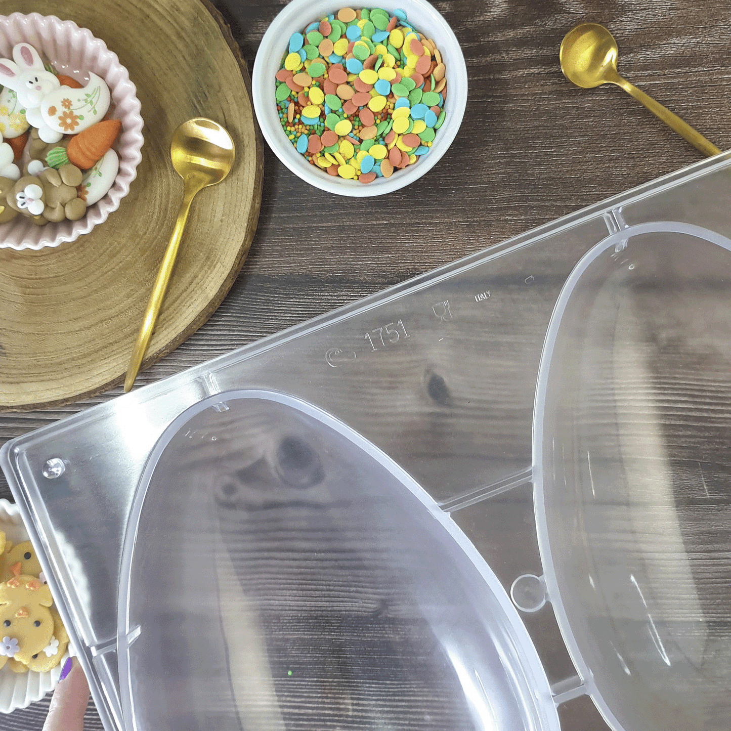 CONFETI MIX UOVA COLORANTI E NON PAREILS COLORATE 100GR