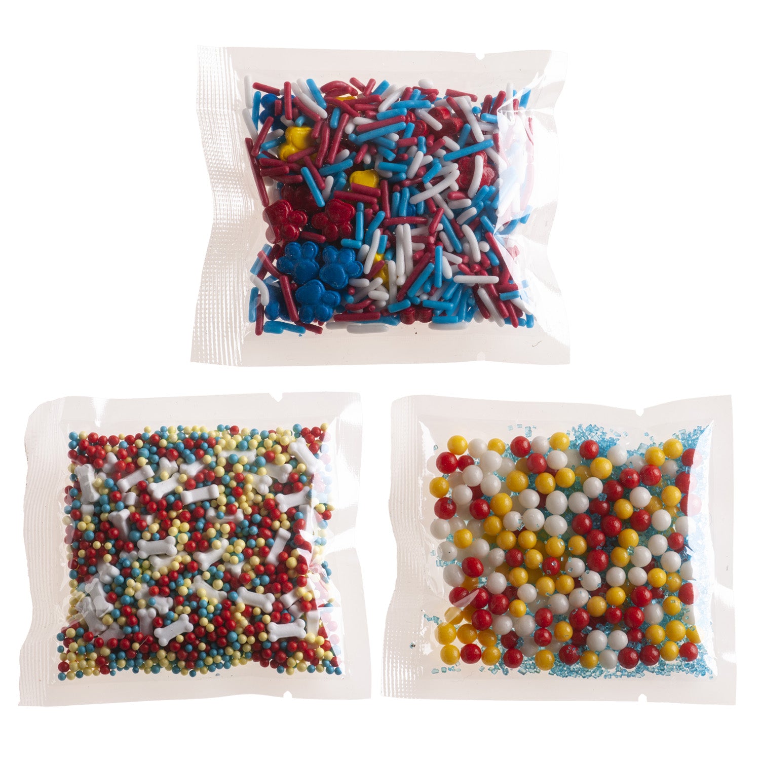 MISTURA DE CONFEITOS PAW PATROL 70G (3X23.3G)