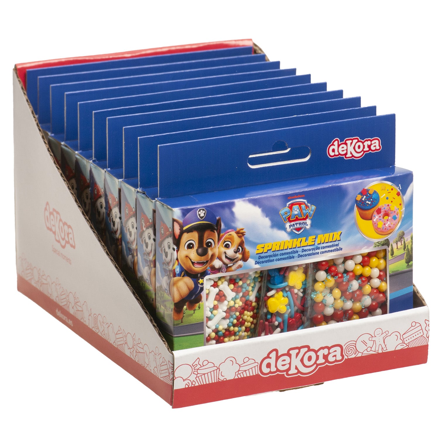 MISTURA DE CONFEITOS PAW PATROL 70G (3X23.3G)