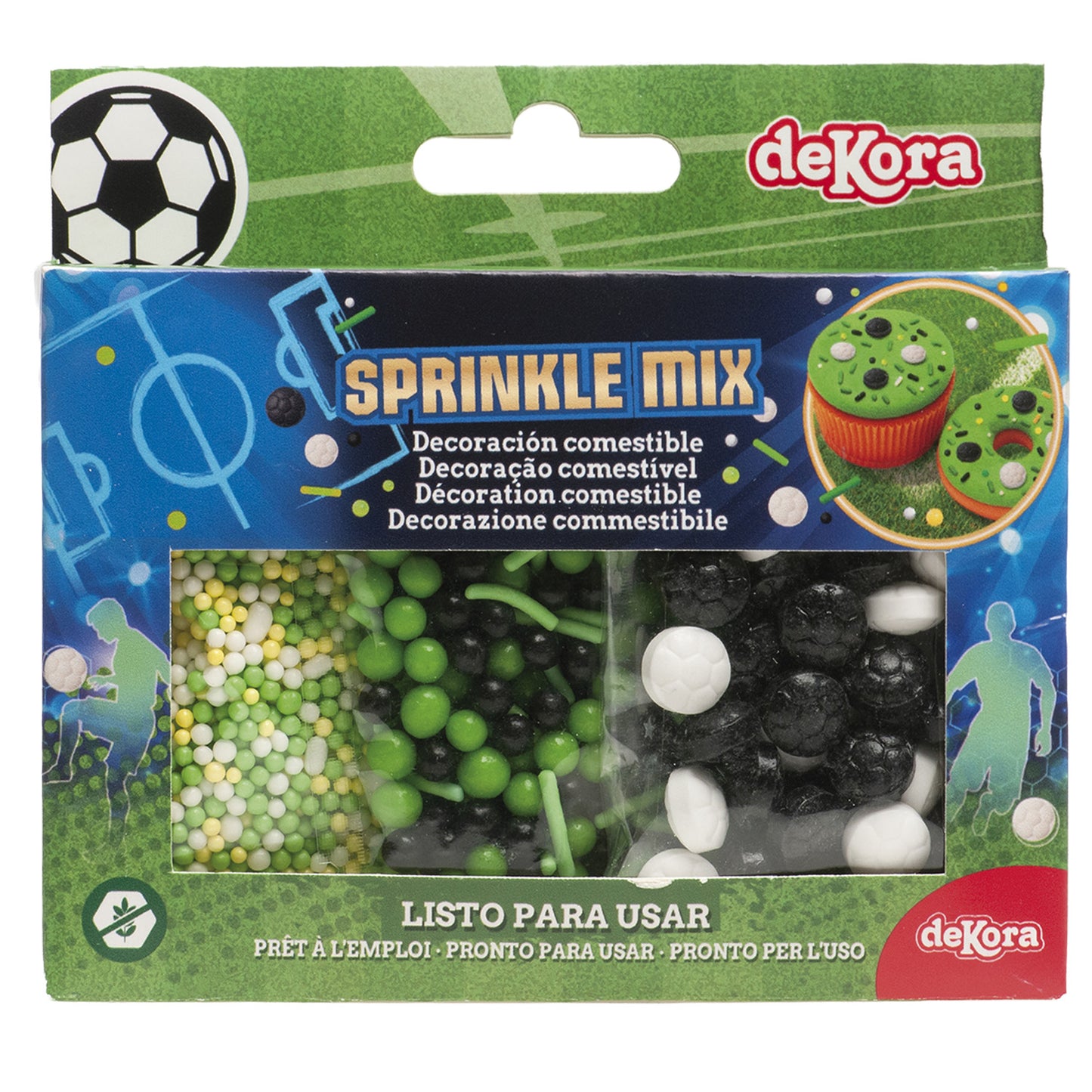 SPRINKLE MIX FÚTBOL 70G (3X23.3G)