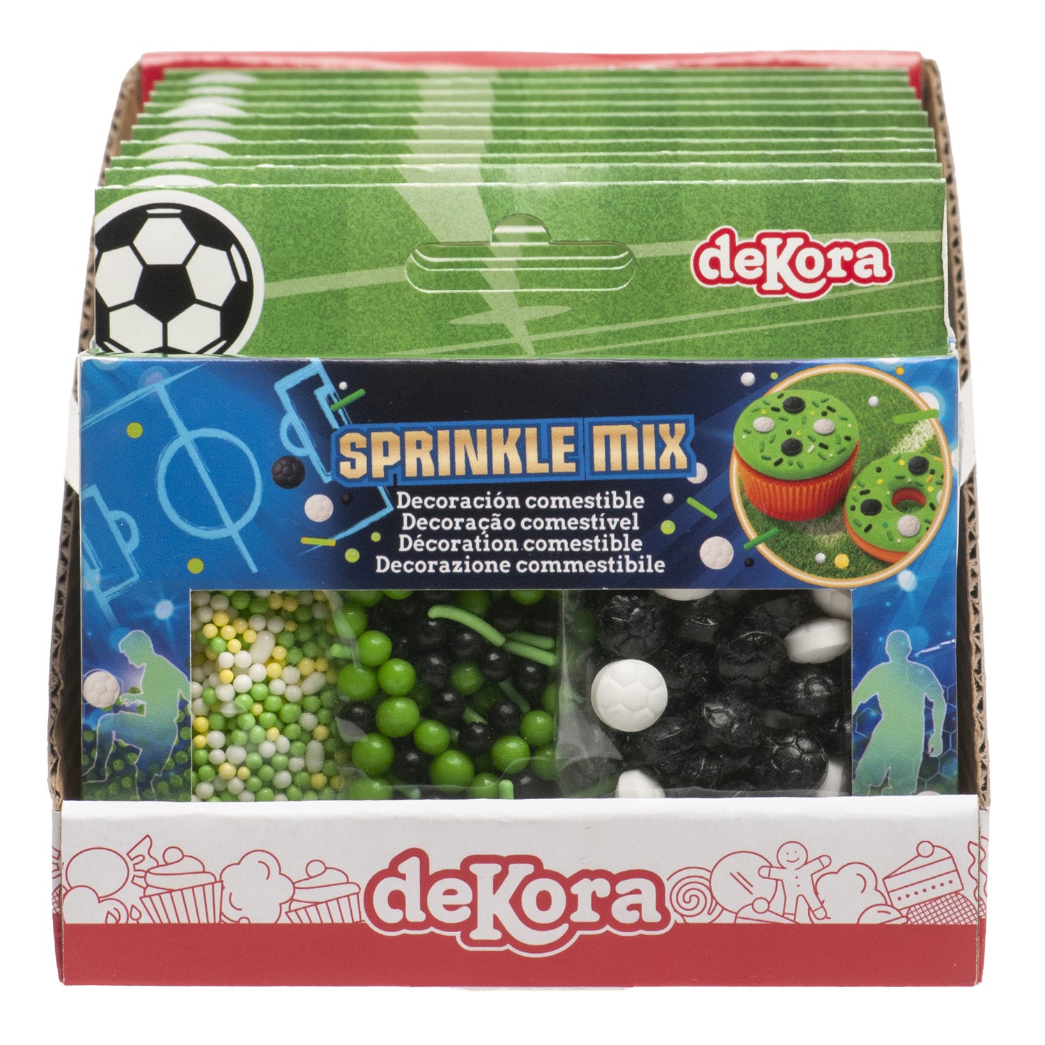 SPRINKLE MIX FÚTBOL 70G (3X23.3G)