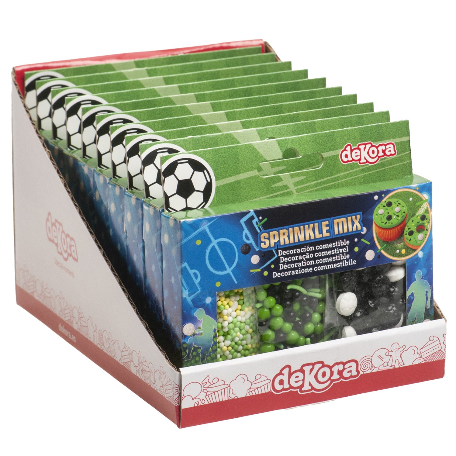 SPRINKLE MIX FÚTBOL 70G (3X23.3G)