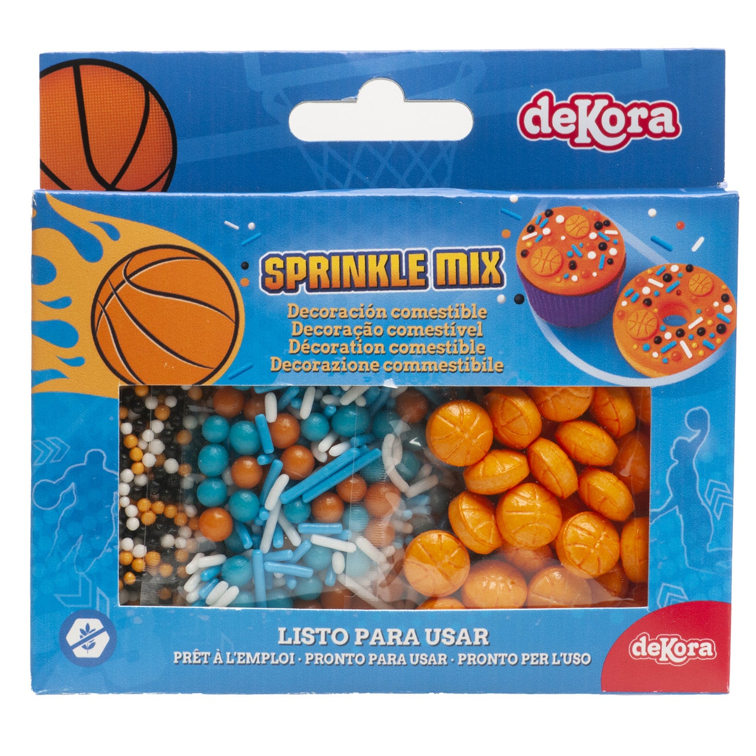 SPRINKLE MIX BASKETBALL 70G (3X23.3G)
