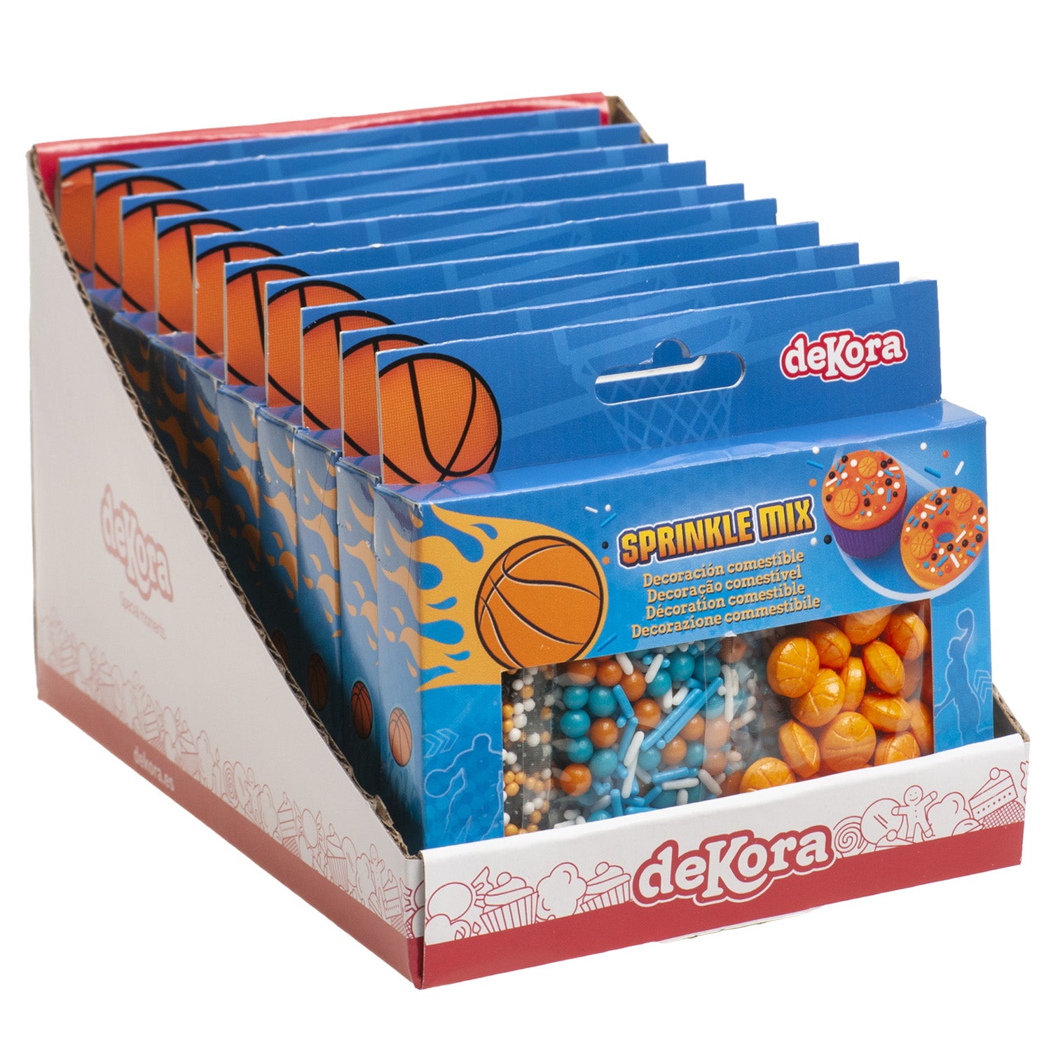 SPRINKLE MIX BASKETBALL 70G (3X23.3G)