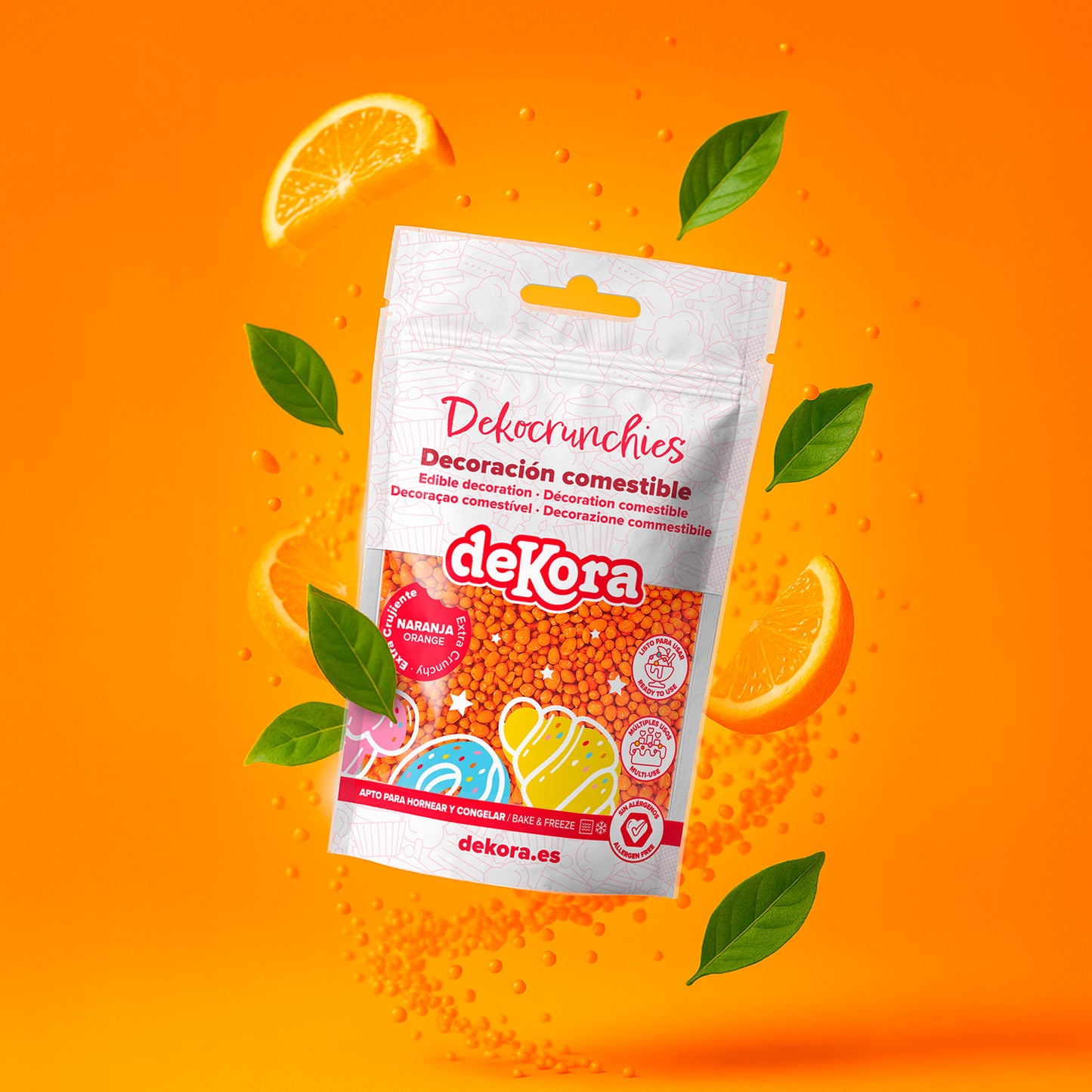 DEKOCRUNCHIES  SAPORE D'ARANCIO 100GR ORANGE YOU CRAZY?