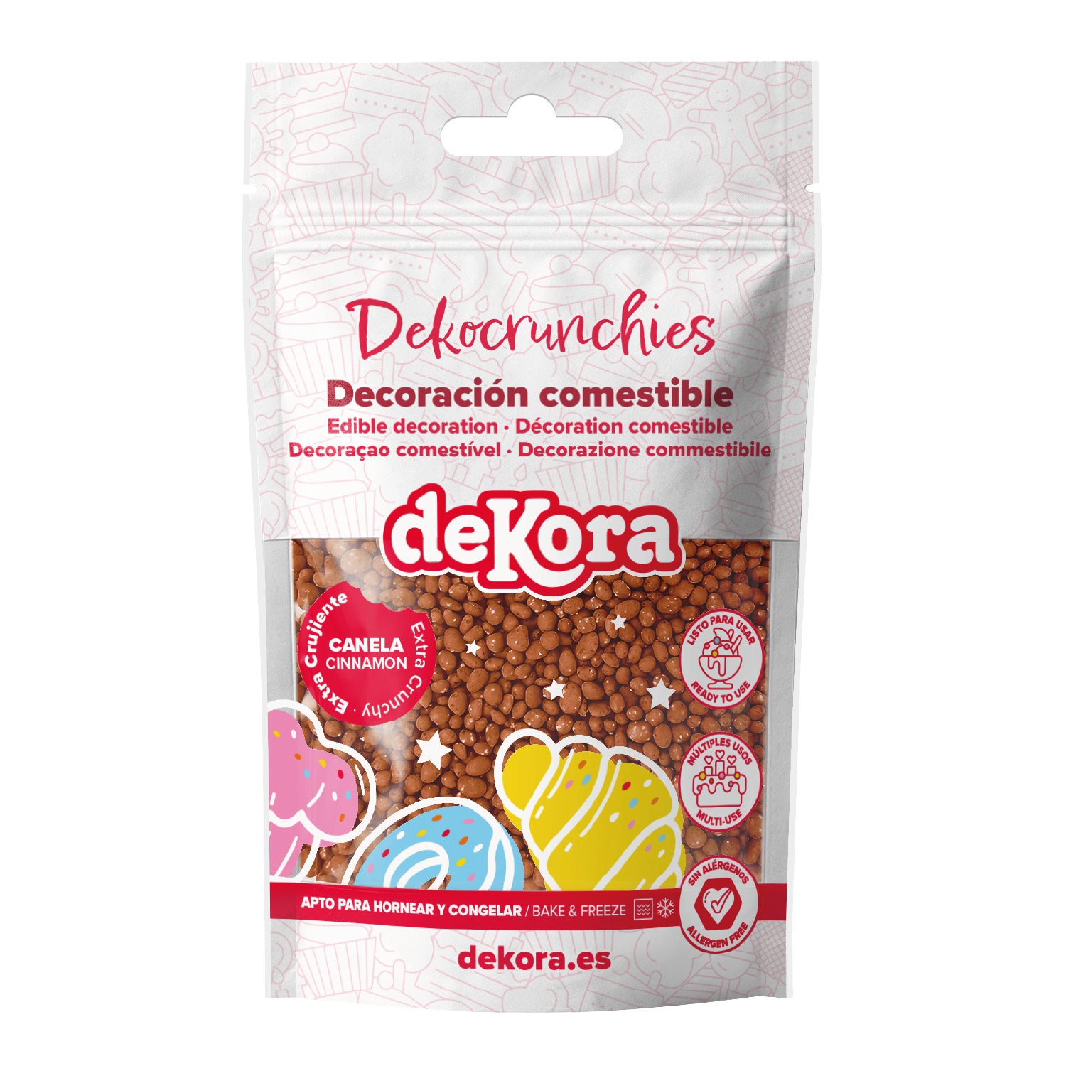 DEKOCRUNCHIES CINNAMON FLAVOUR 100GR CINNA-LOL