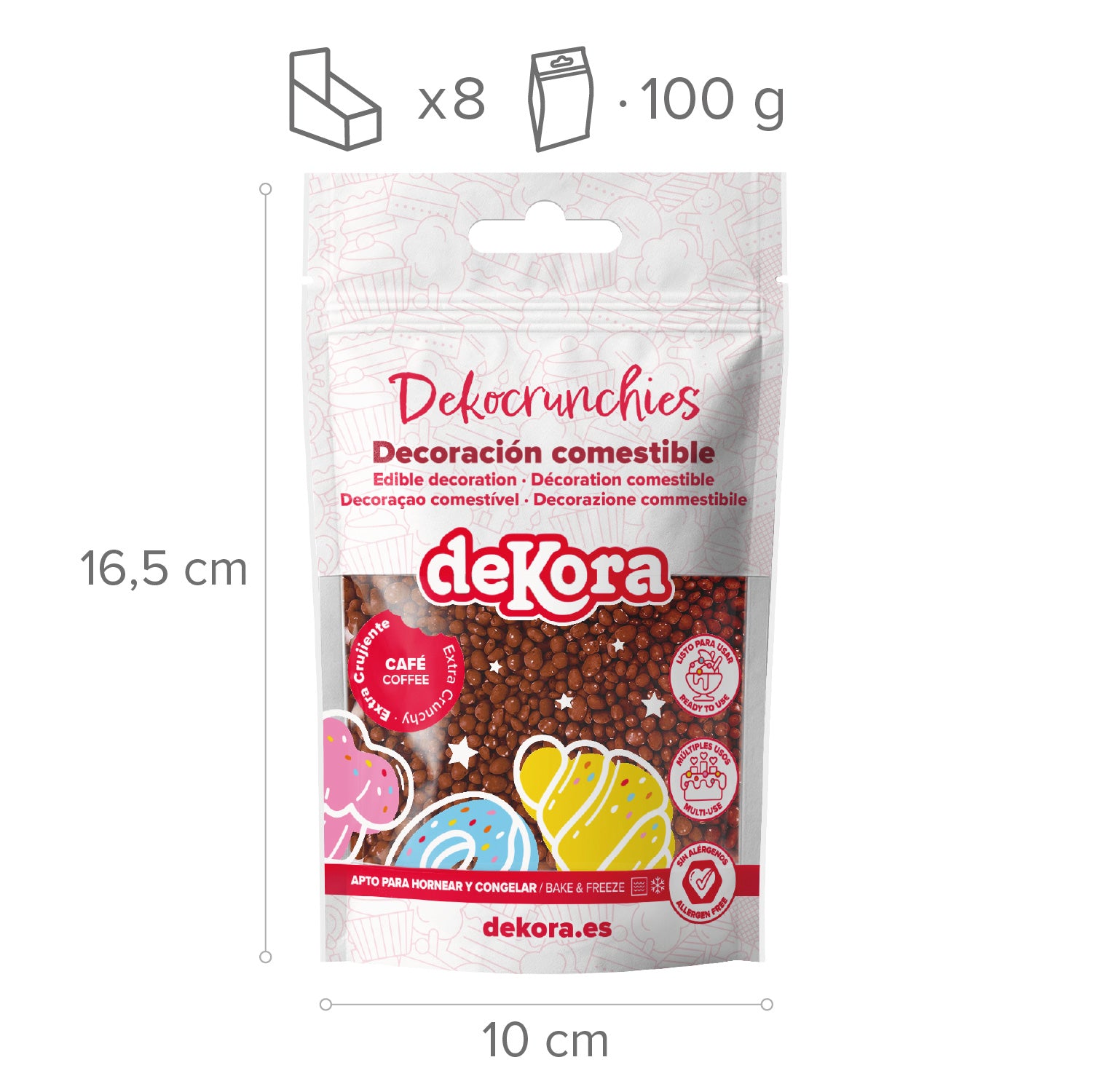 DEKOCRUNCHIES  SAPORE DI CAFFÈ 100GR ESPRESSO YOURSELF