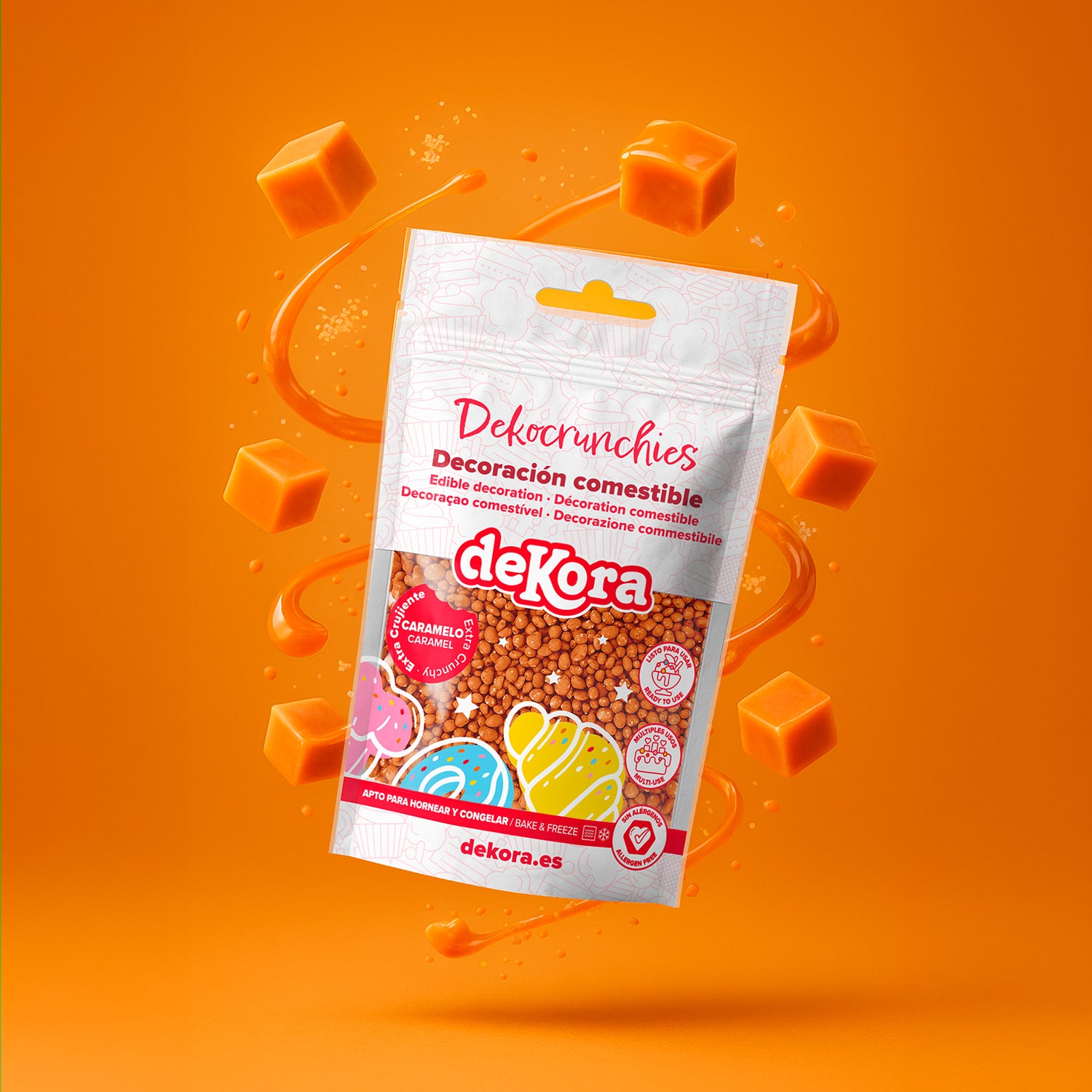 DEKOCRUNCHIES SAPORE DI CARAMELLO 100GR CARAMEL-KISSED
