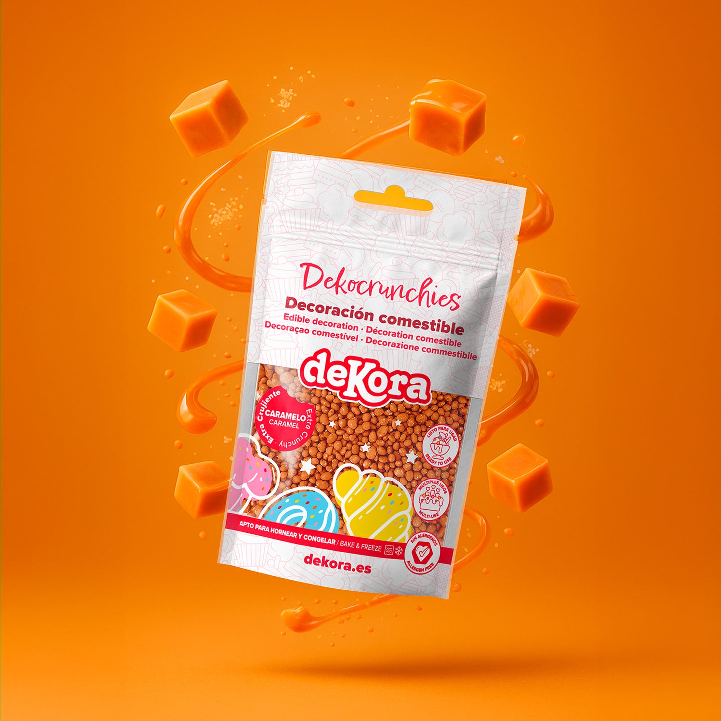 DEKOCRUNCHIES SAPORE DI CARAMELLO 100GR CARAMEL-KISSED