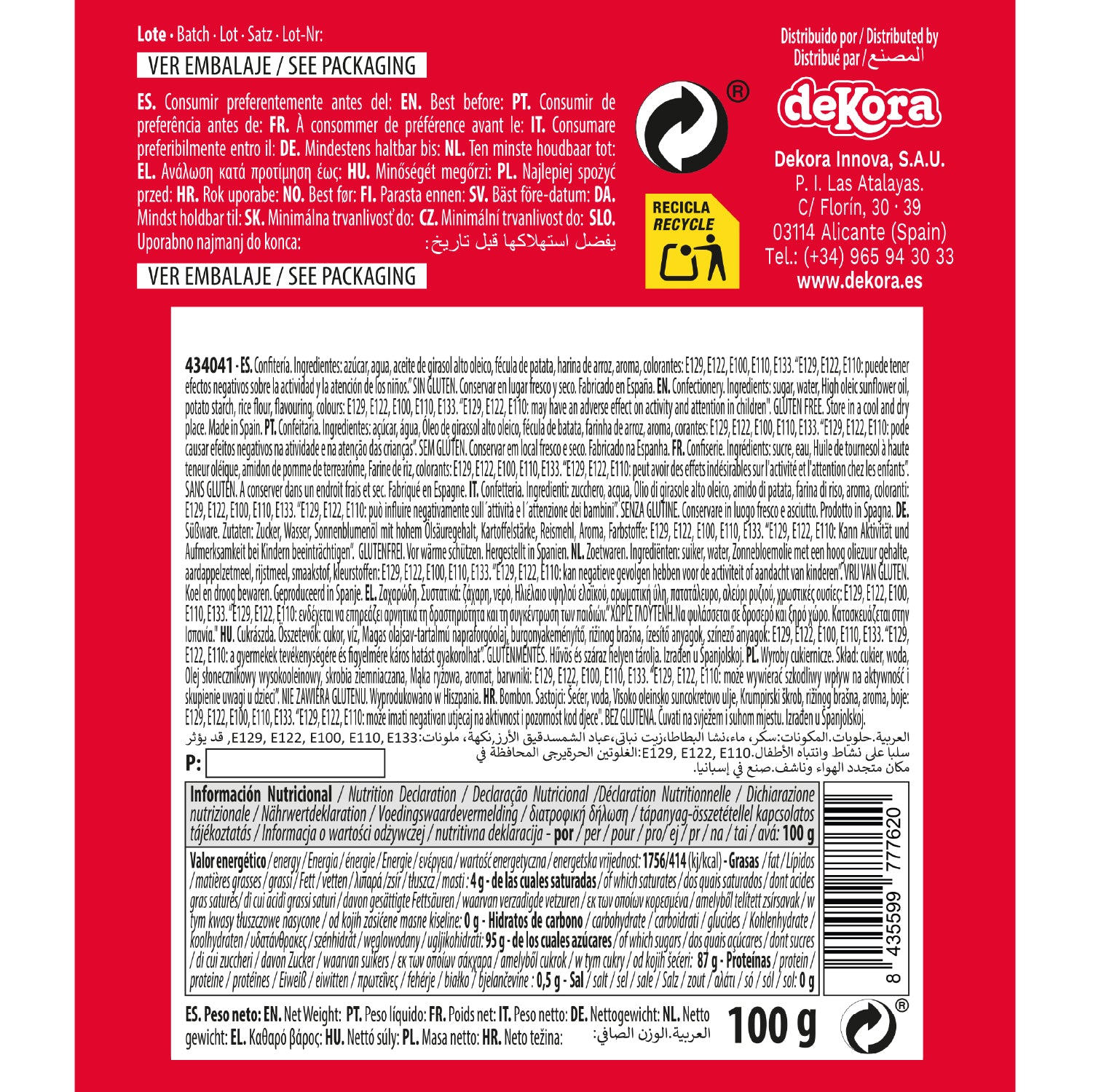 SPRINKLE MIX STELLE MULTICOLORE 100 GR